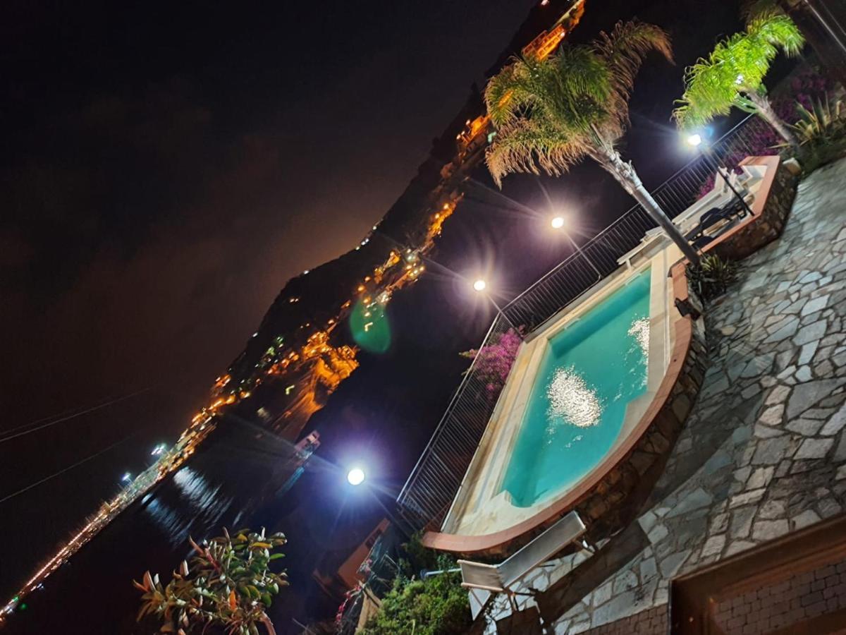 Villa Del Mare Ligure Terme & Spa Piscina A 37 Gradi ซานตาสเตฟาโน อัล มาเร ภายนอก รูปภาพ