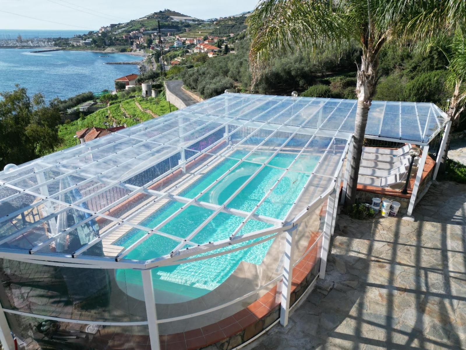 Villa Del Mare Ligure Terme & Spa Piscina A 37 Gradi ซานตาสเตฟาโน อัล มาเร ภายนอก รูปภาพ