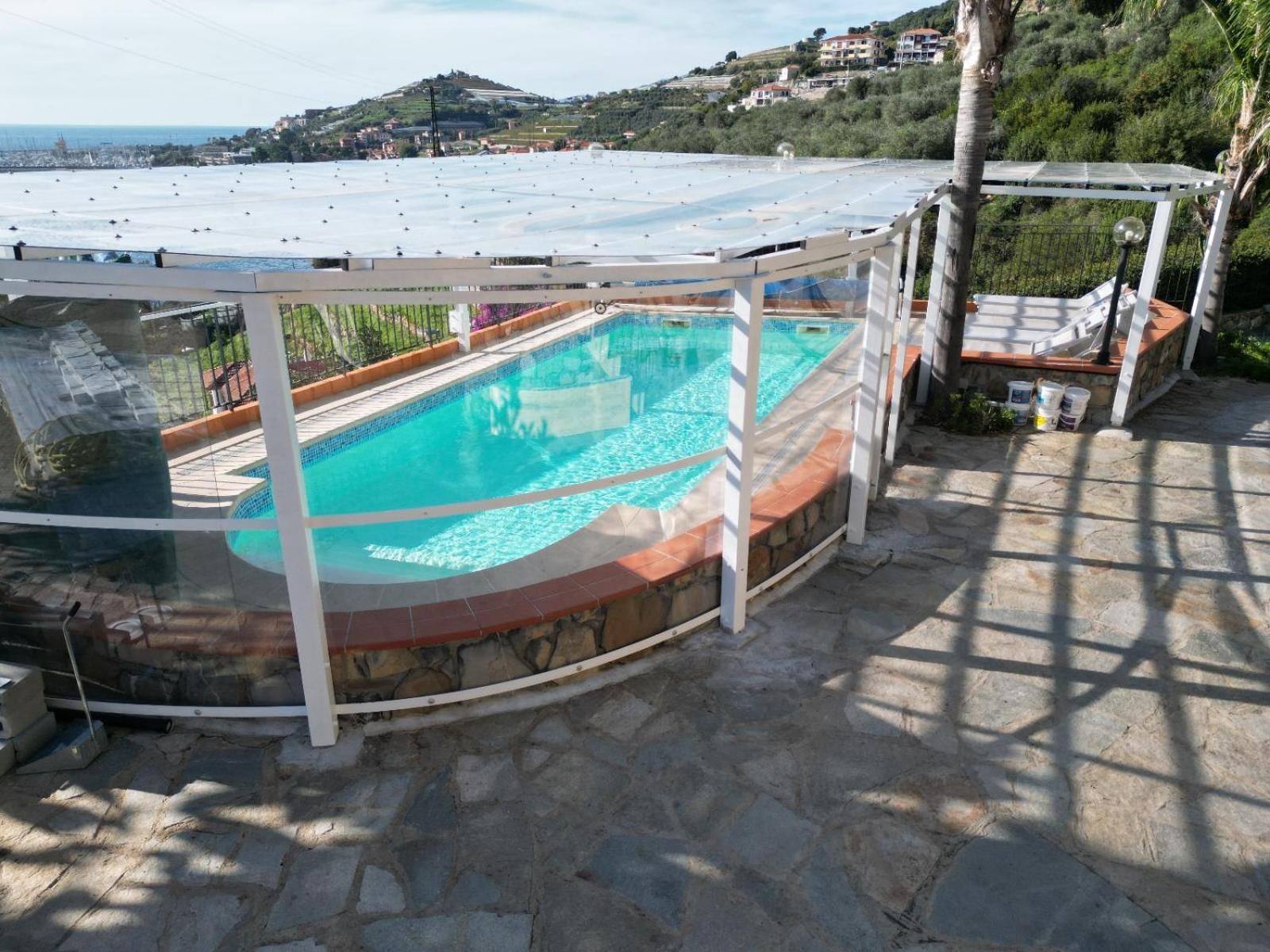 Villa Del Mare Ligure Terme & Spa Piscina A 37 Gradi ซานตาสเตฟาโน อัล มาเร ภายนอก รูปภาพ