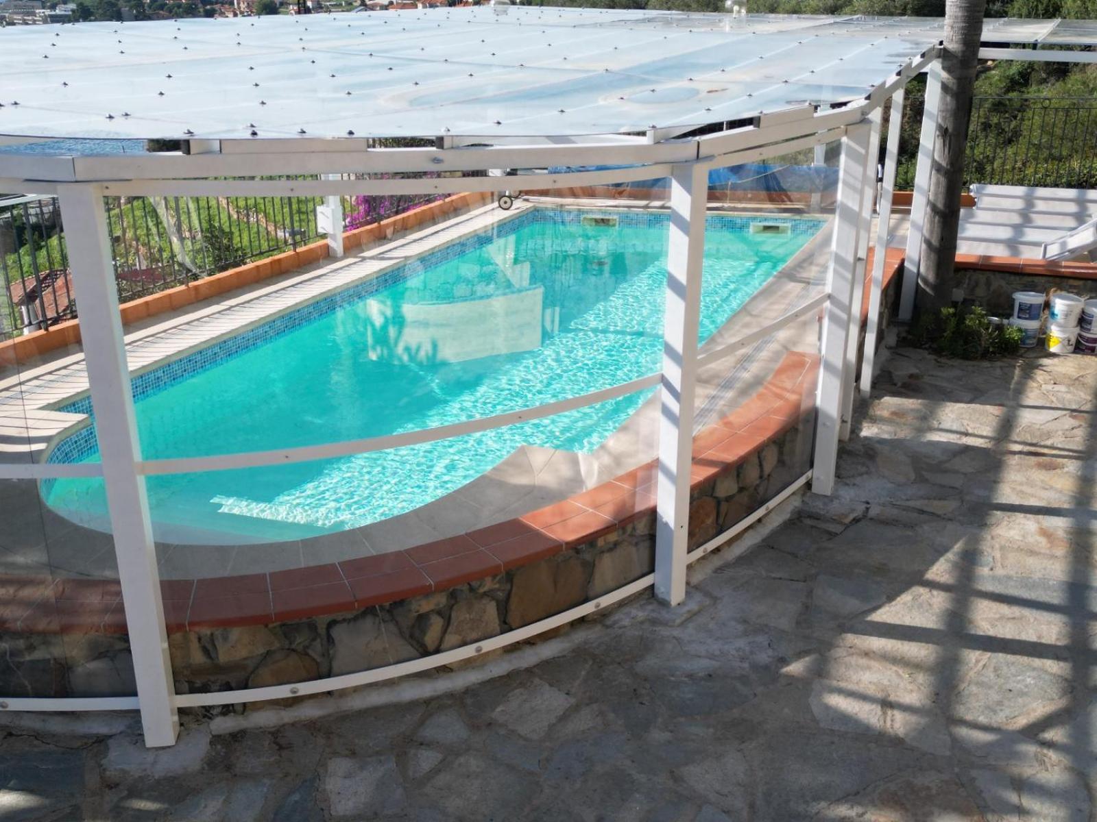 Villa Del Mare Ligure Terme & Spa Piscina A 37 Gradi ซานตาสเตฟาโน อัล มาเร ภายนอก รูปภาพ